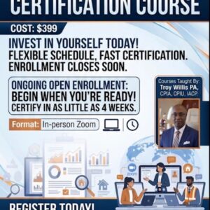 Professional Insurance Appraisal Certification Course designed to train public adjusters, contractors, attorneys, and insurance professionals in property insurance appraisal procedures, valuation disputes, and expert claim resolution techniques.