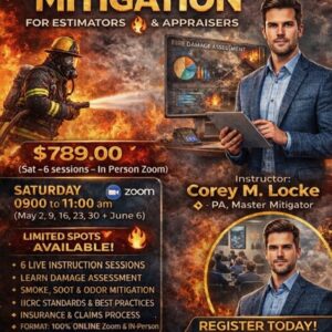 Master Fire & Smoke Mitigation Certification Program